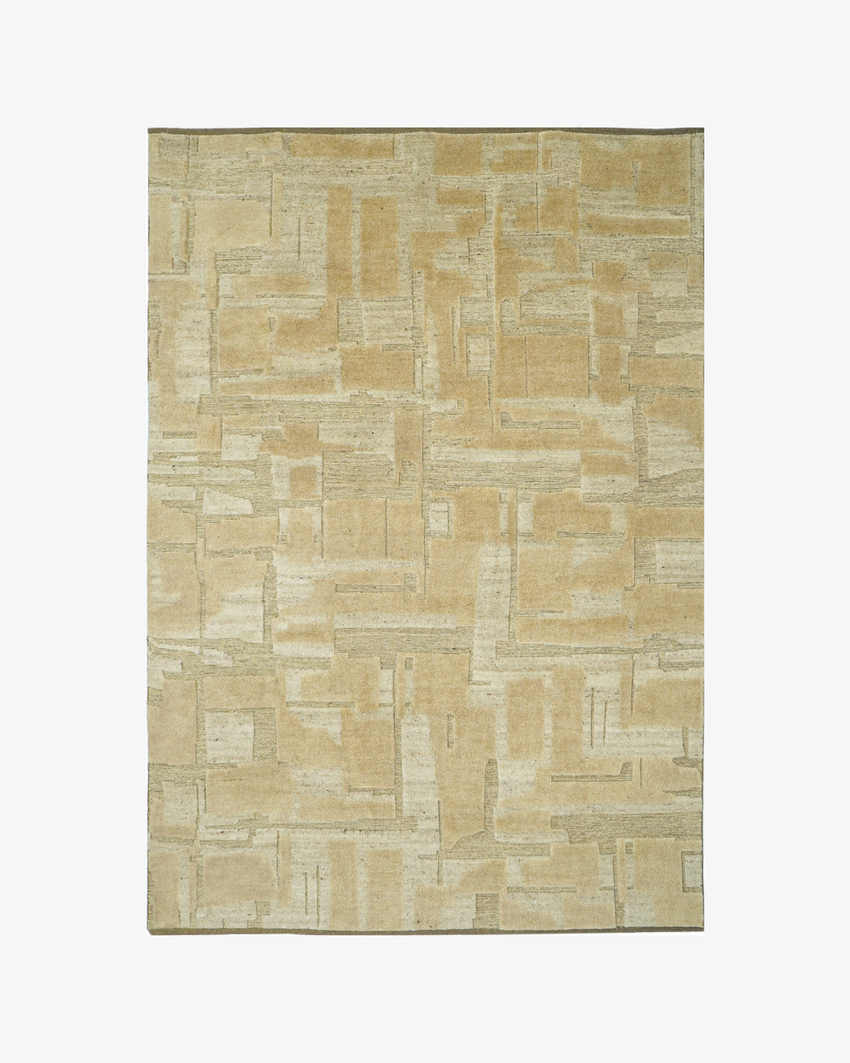 Stratum Knotted Rug / Dune