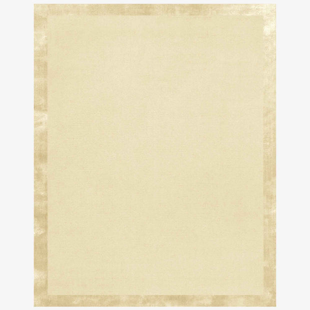 Fragment Wool & Silk Rug / Ecru