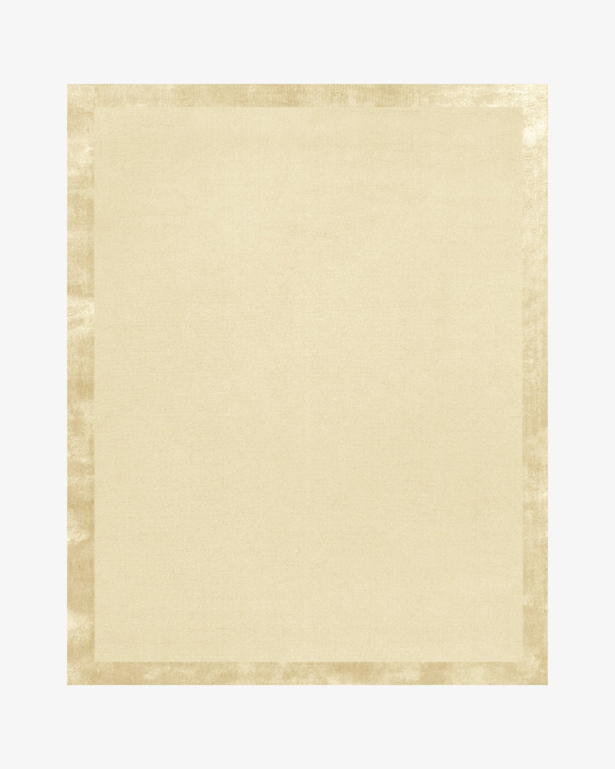 Fragment Wool & Silk Rug / Ecru
