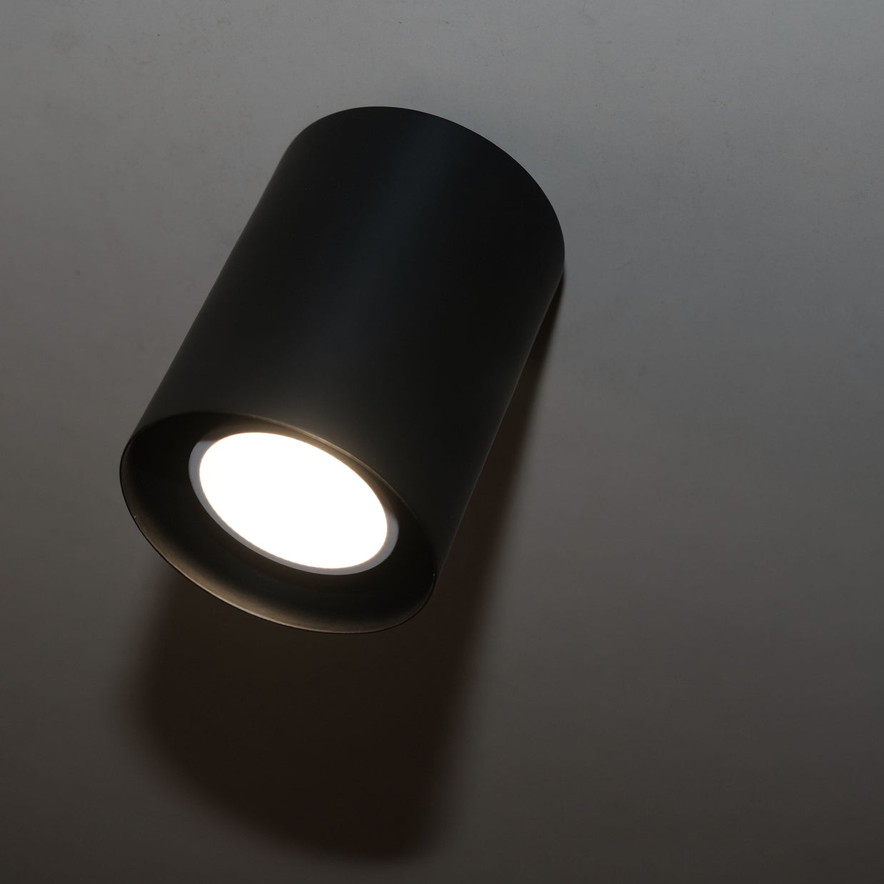 Surface Mounted Black LED Light 12w - The Black Steel