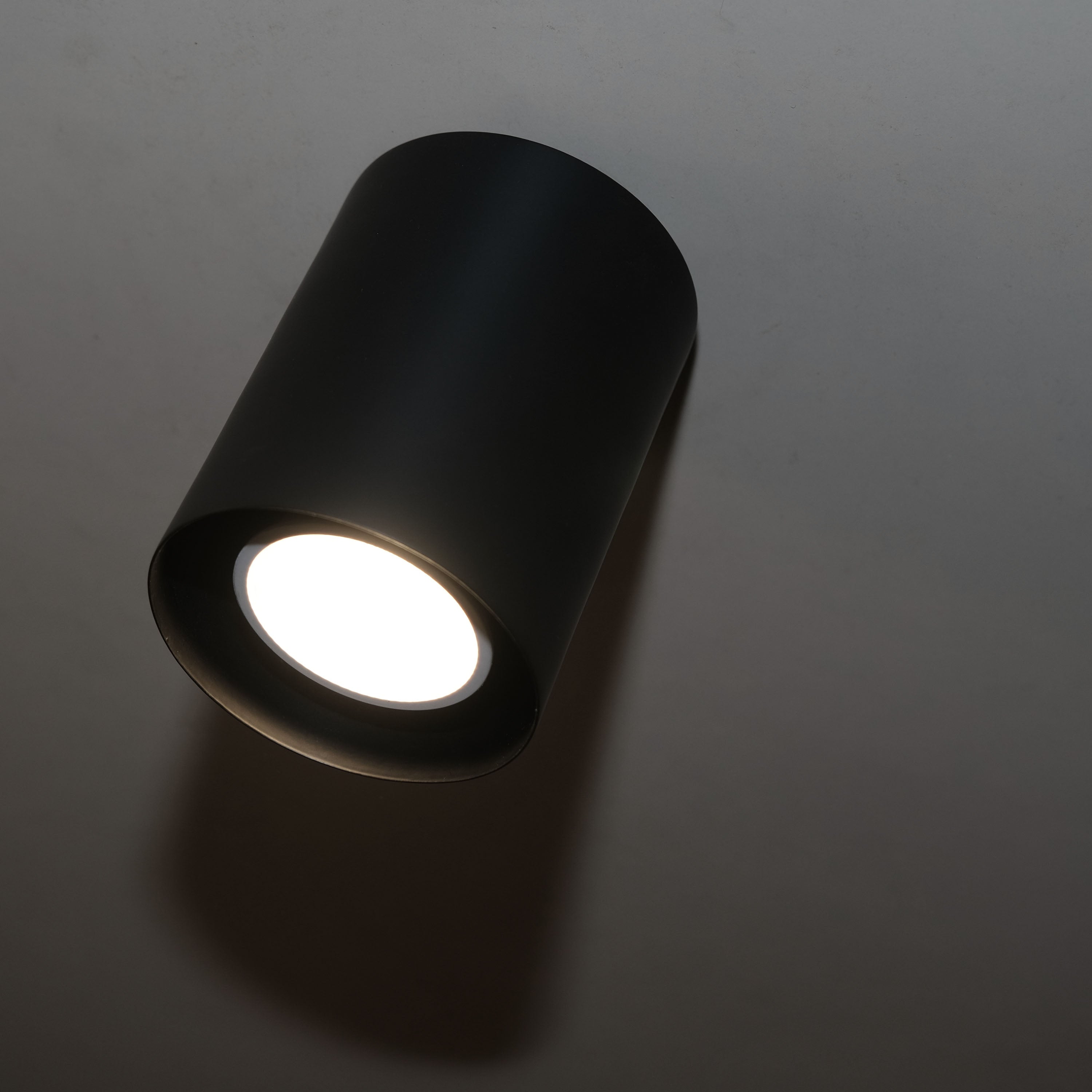 Surface Mounted Black LED Light 12w - The Black Steel
