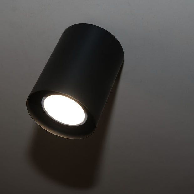 Surface Mounted Black LED Light 12w - The Black Steel