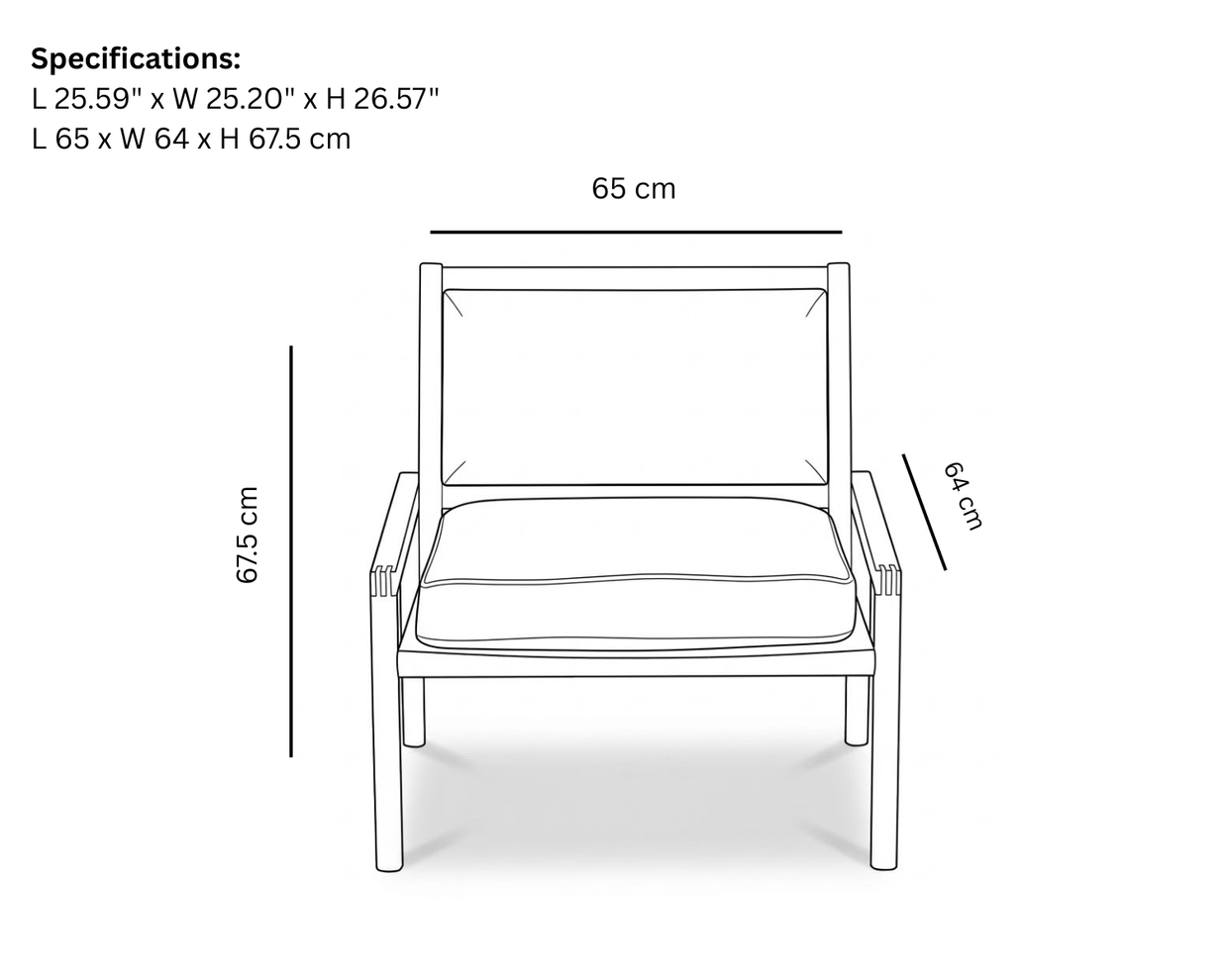 Square Easy Chair