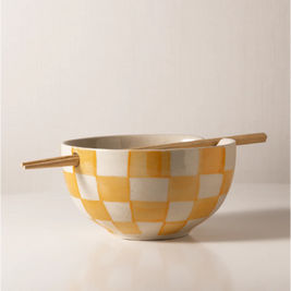 Ela- Ramen/Noodle Bowl with chopstick holder