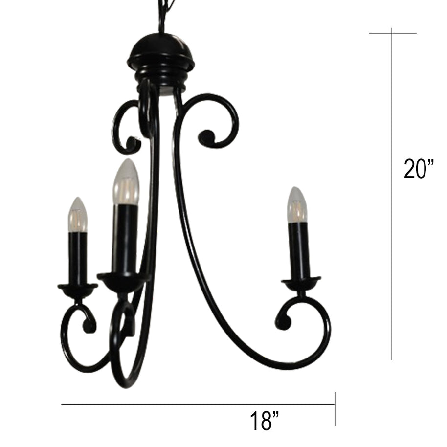 Classic Iron Chandelier