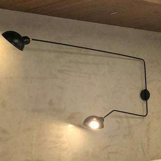 Swivel Industrial Wall Lamp