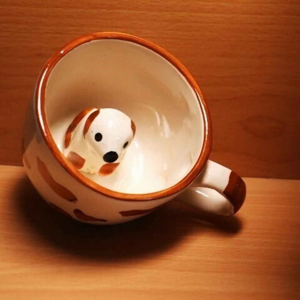 Doggo Mug | Cute Dog Ceramic Mug | Aesthetic Coffee Cup