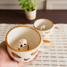 Doggo Mug | Cute Dog Ceramic Mug | Aesthetic Coffee Cup - https://artecasa.in/