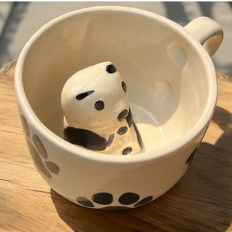 Panda Mug | Cute Panda Ceramic Coffee Mug | Aesthetic Animal Cup | Clearance Sale - https://artecasa.in/