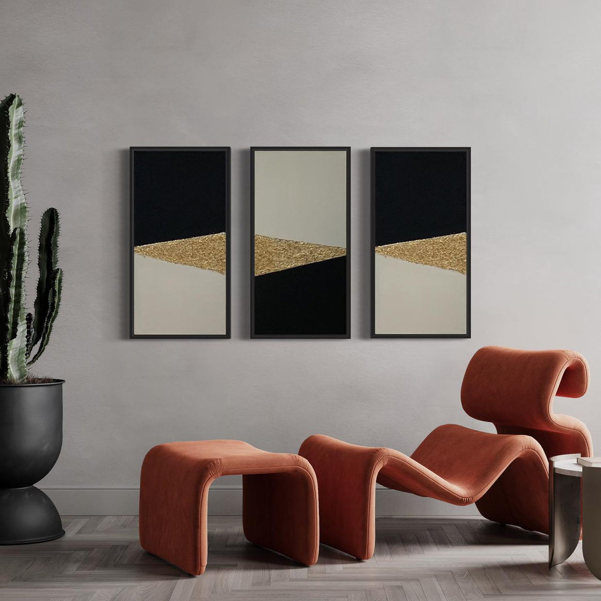  Contemporary artwork  perfect for minimalist home & Office decor.