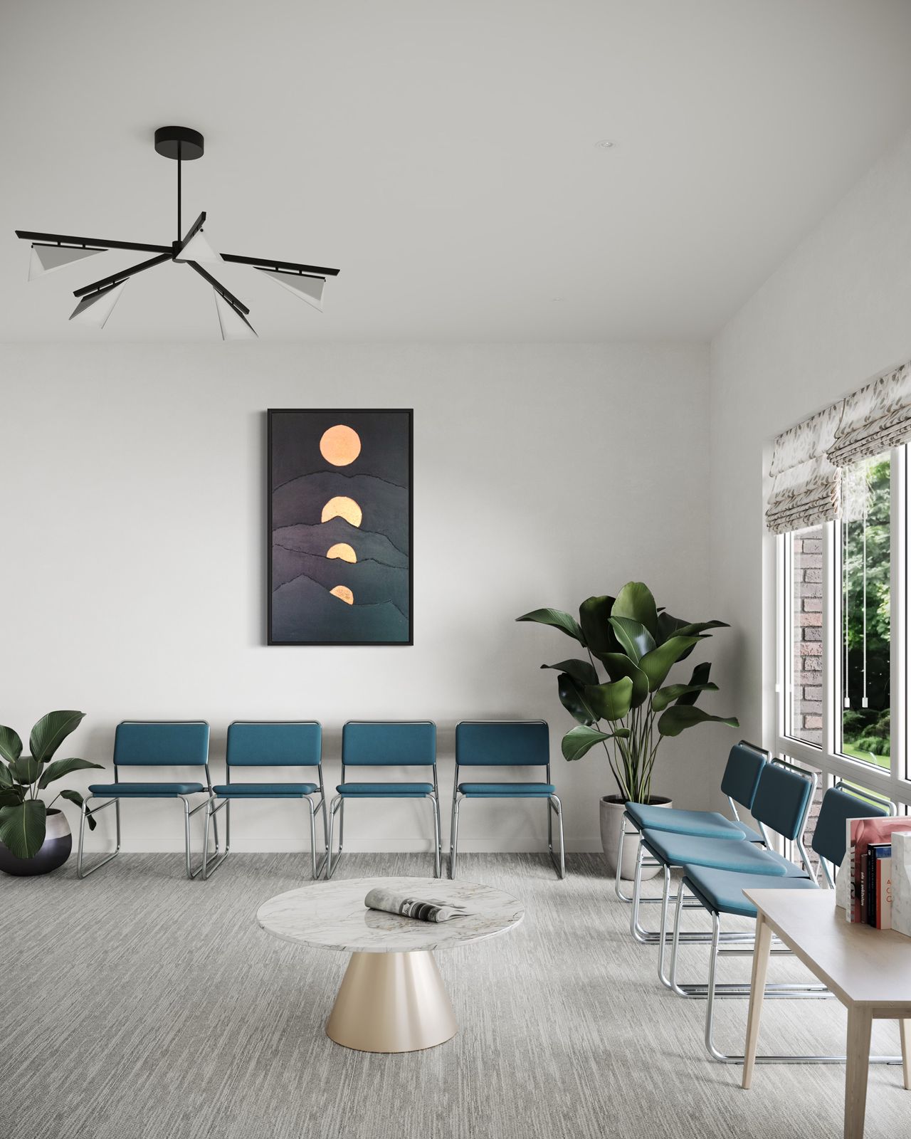  Contemporary modern artwork  perfect for minimalist home & Office decor.