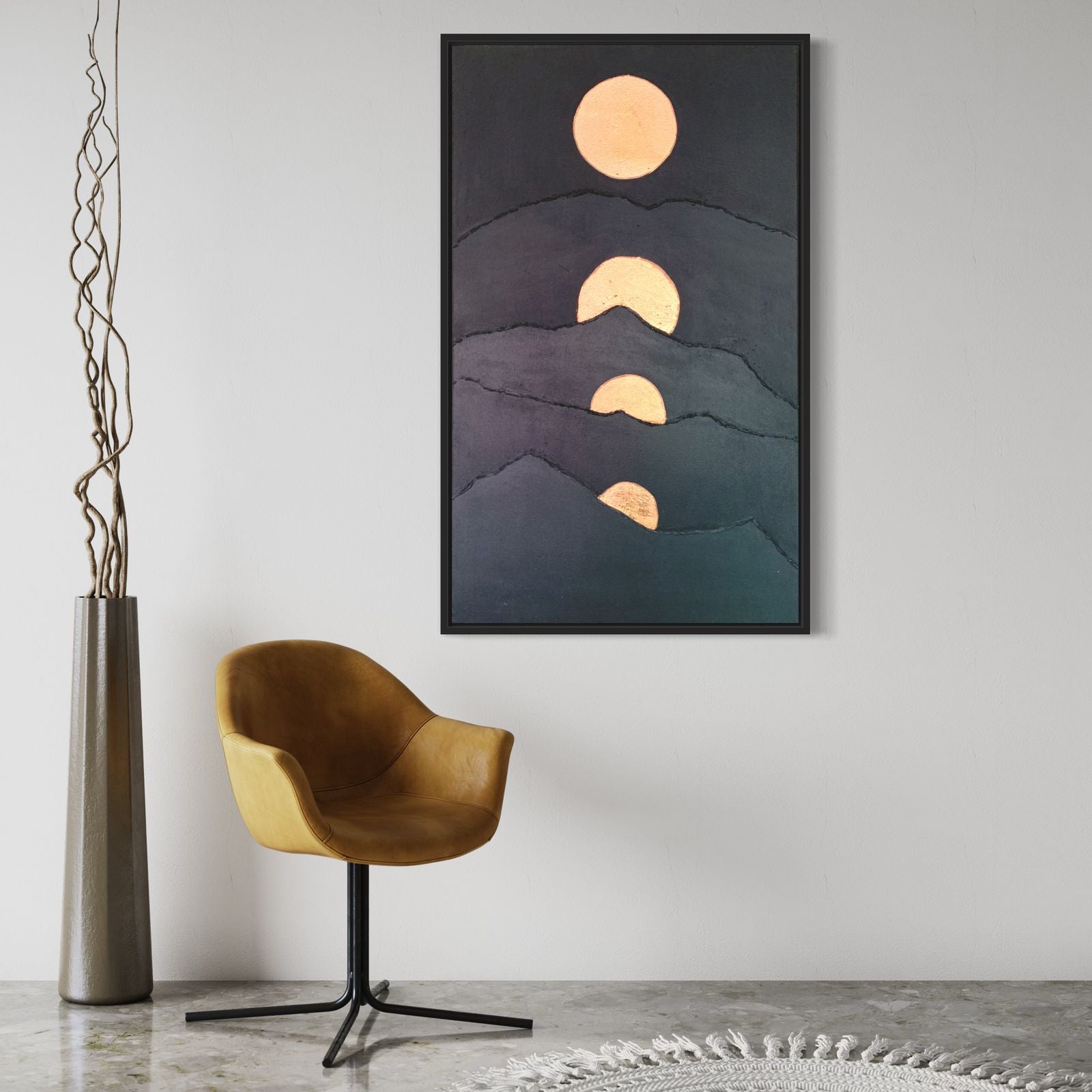  Contemporary modern artwork  perfect for minimalist home & Office decor.