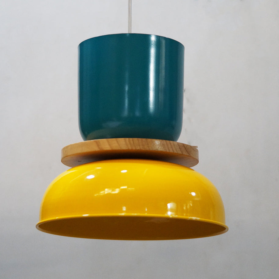 Vibrant Yellow Accent Lamp