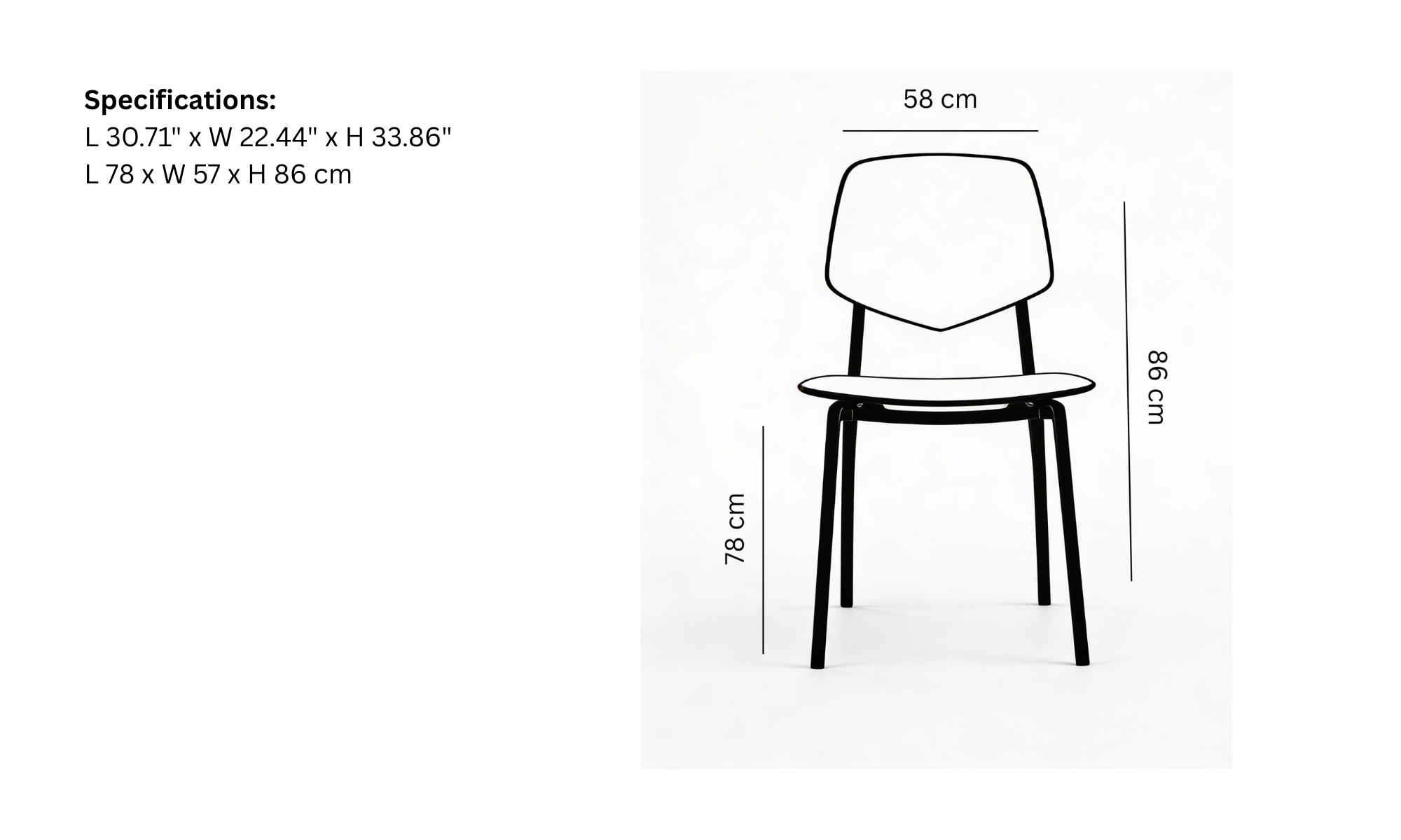 Yoga Dining Chair Leather