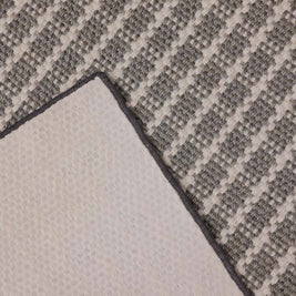 Plaid Panama Evening shadow Sisal 5x8 feet Rectangle Rug - I MEAN DESIGN