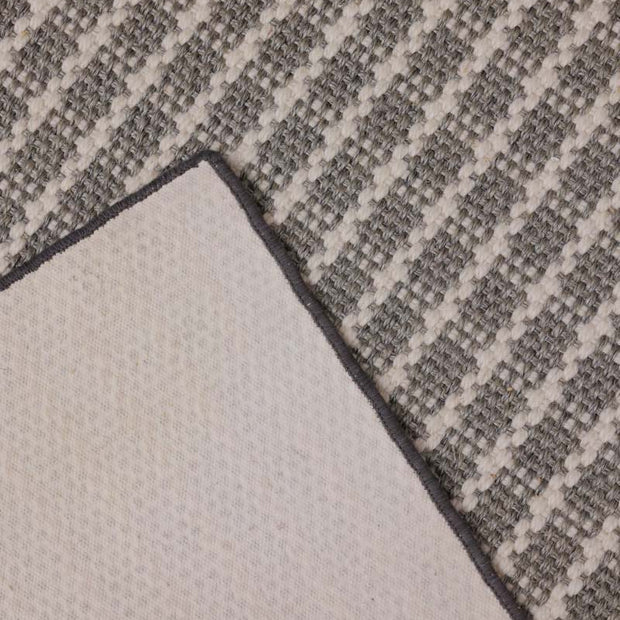 Plaid Panama Evening shadow Sisal 5x8 feet Rectangle Rug - I MEAN DESIGN