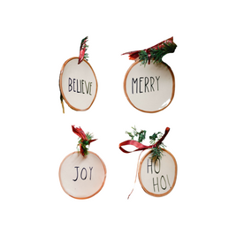 Pack of 4 festive ornaments - https://artecasa.in/