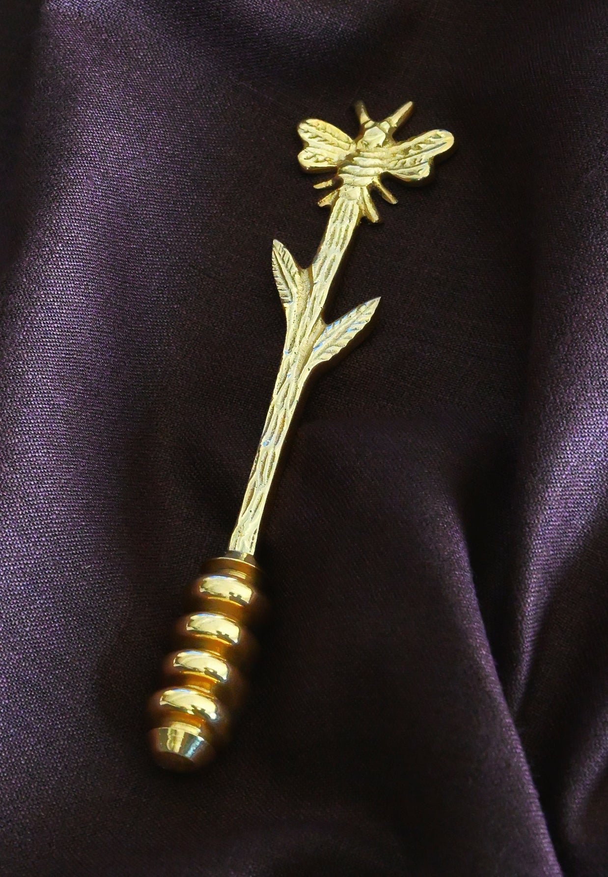 Apiary Gold Honey Dipper
