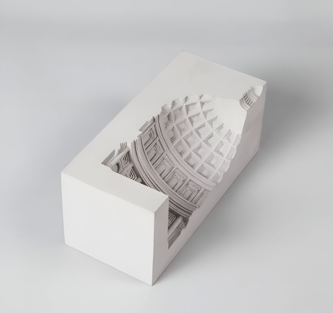 Aurum- a Pantheon Candle holder | Bookend