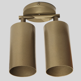 CLH172 Beige Dual Spot Ceiling Light