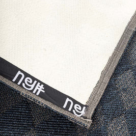 Checkered Illusion Blue Sisal 6x9 feet Rectangle Rug - I MEAN DESIGN