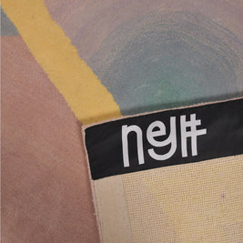 Gaze Multicolour Wool 4x6 feet Rectangle Rug - I MEAN DESIGN