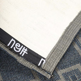 Modern Tribal Blue Sisal 6x9 feet Rectangle Rug - I MEAN DESIGN