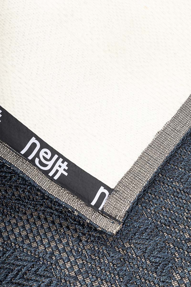 Tidal Drift Blue Sisal 6x9 feet Rectangle Rug - I MEAN DESIGN