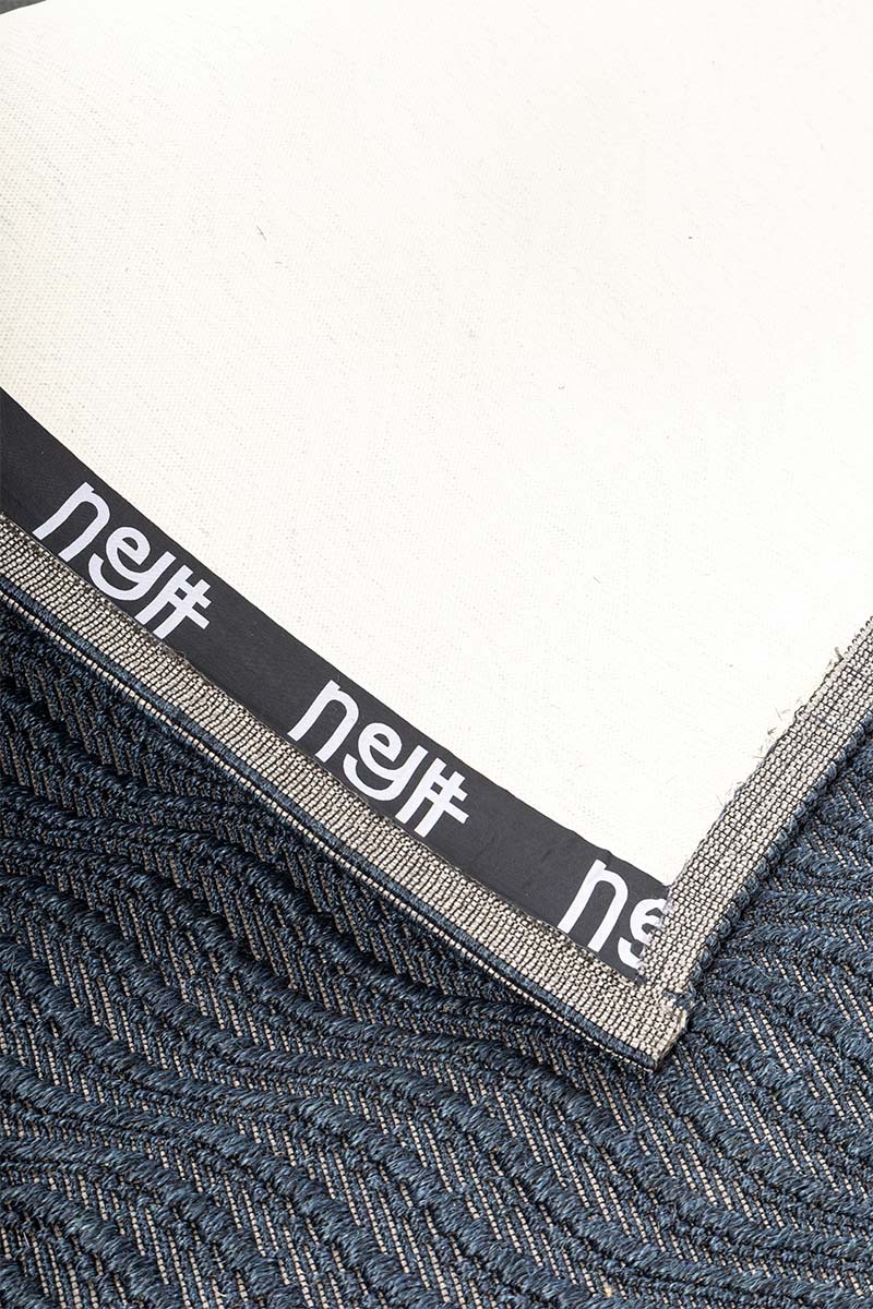 Tidal Blue Sisal 6x9 feet Rectangle Rug - I MEAN DESIGN