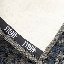 Phulkari Blue Sisal 8x10 feet Rectangle Rug - I MEAN DESIGN