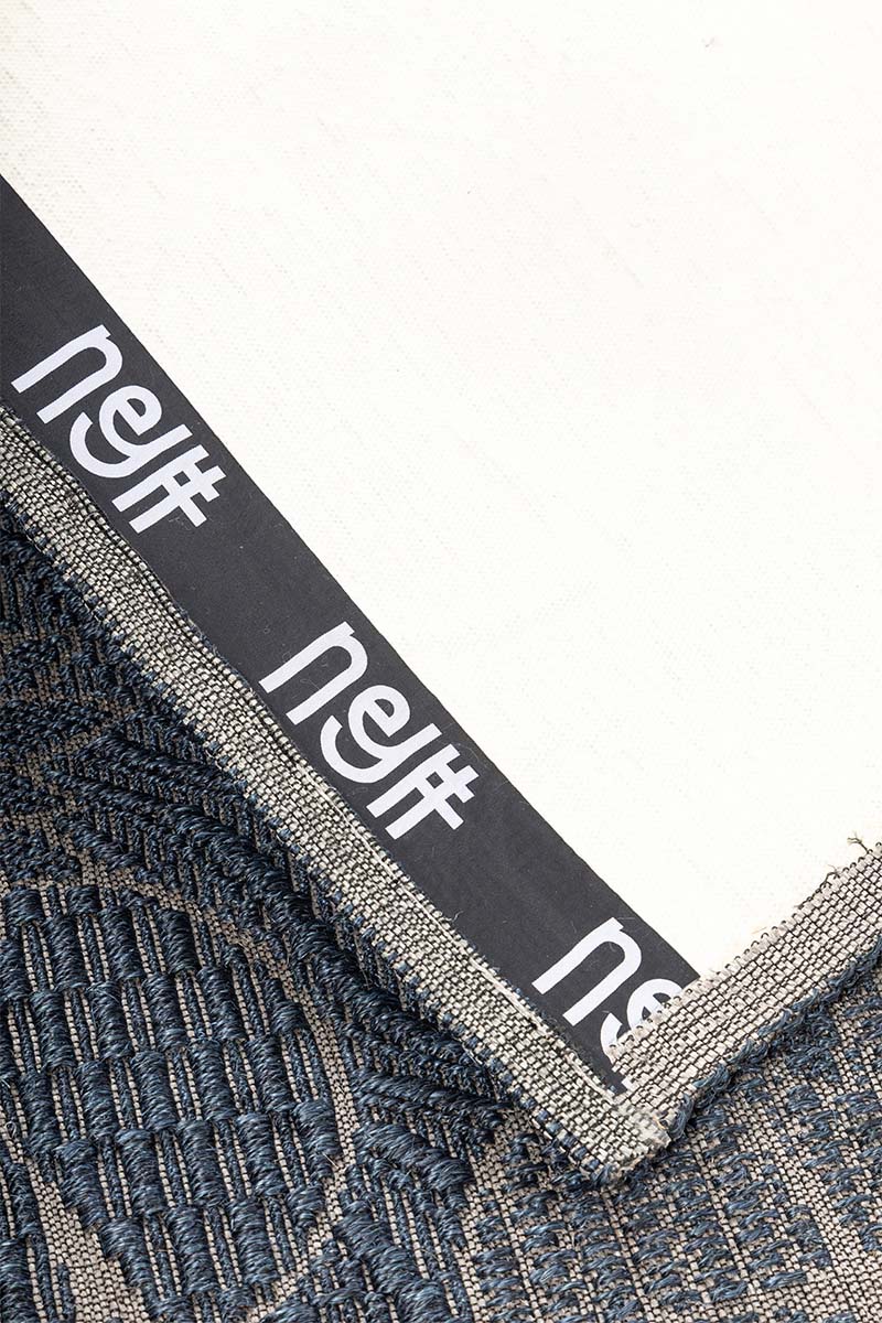 Utsavam Blue Sisal 6x9 feet Rectangle Rug - I MEAN DESIGN