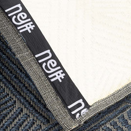 Criss Cross Blue Sisal 2x5 feet Runner Rug - I MEAN DESIGN