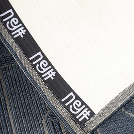 Titan Grid Blue Sisal 8x10 feet Rectangle Rug - I MEAN DESIGN