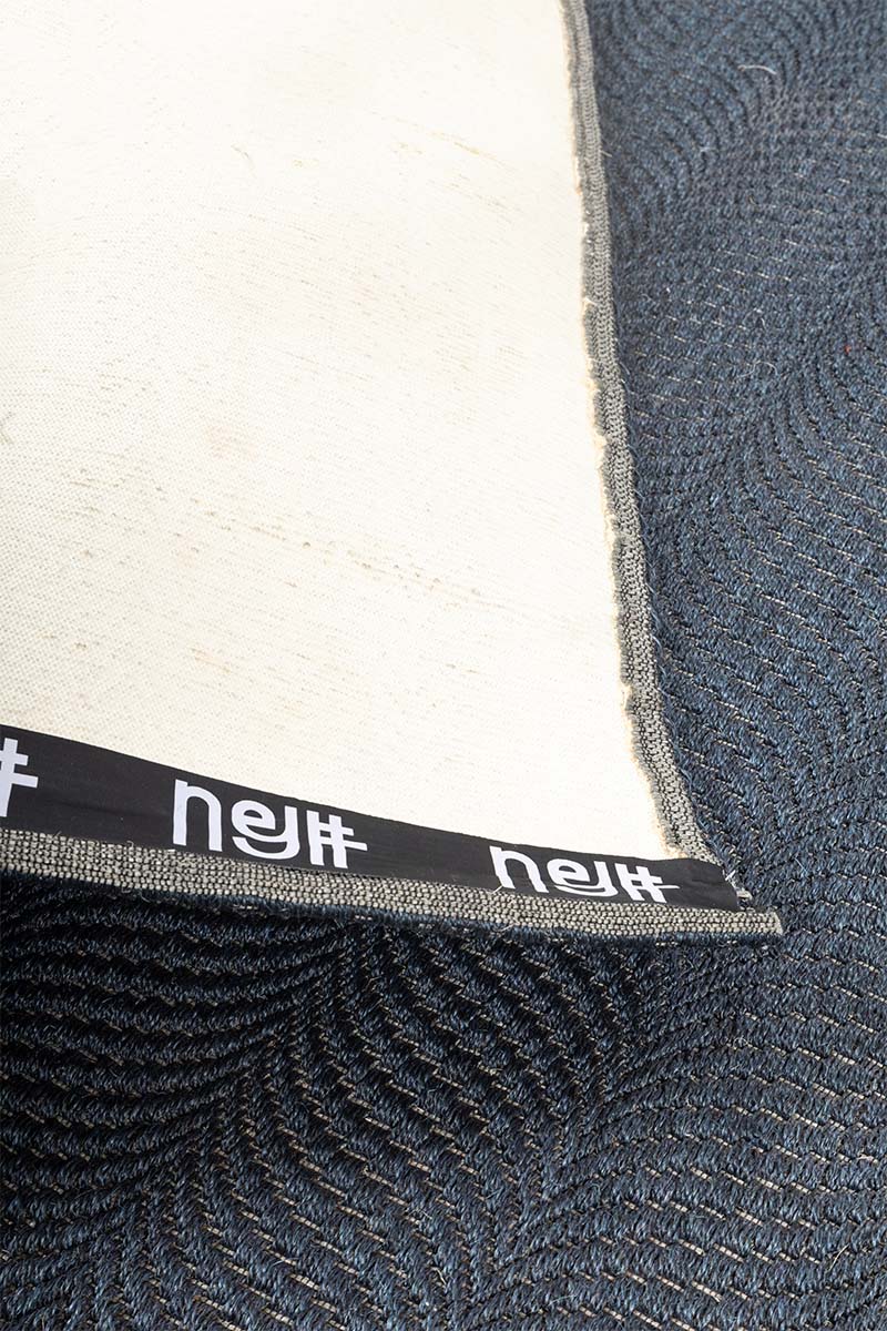 Fishtail Indigo Blue Sisal 5x8 feet Rectangle Rug - I MEAN DESIGN