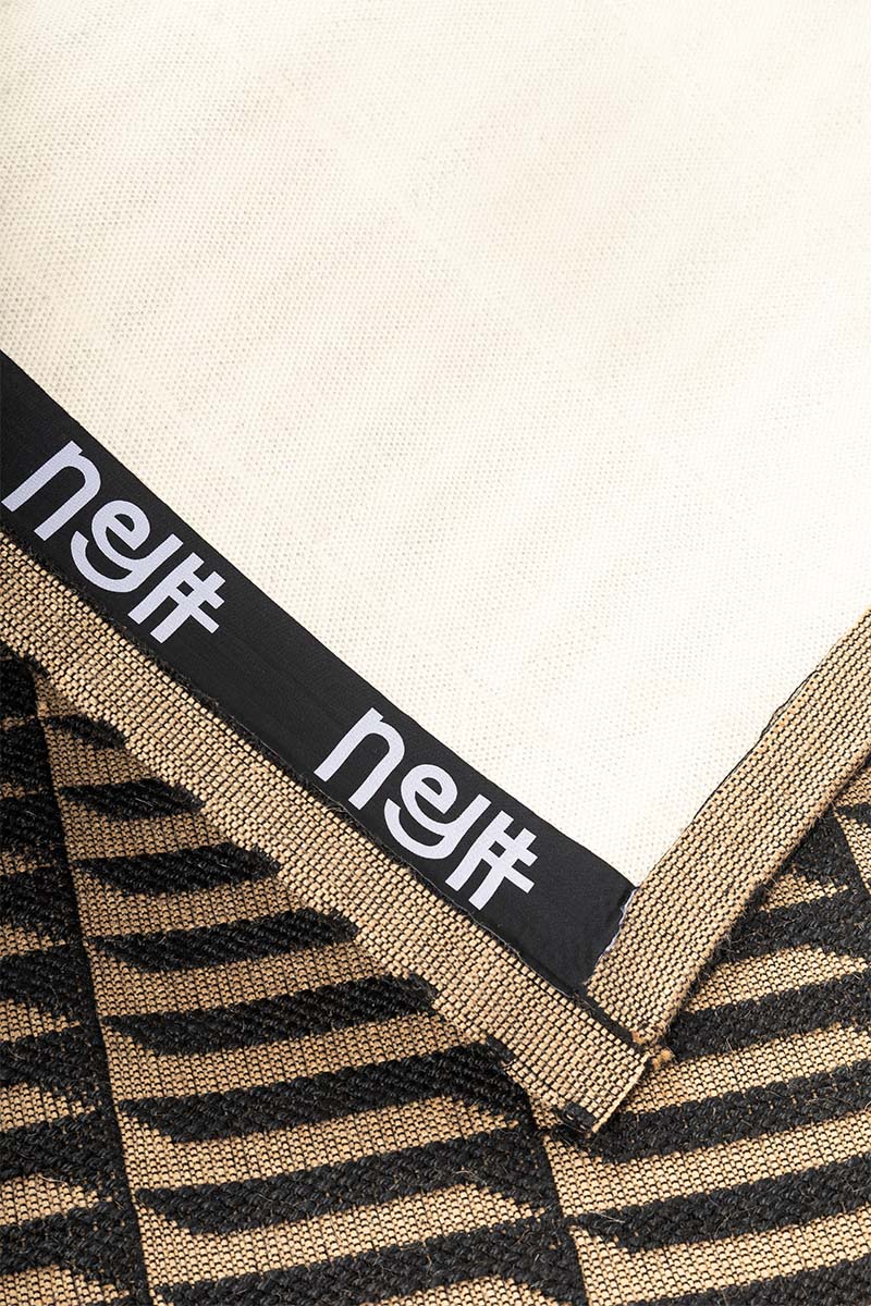 Zenith Black natural Jute 8x10 feet Rectangle Rug - I MEAN DESIGN