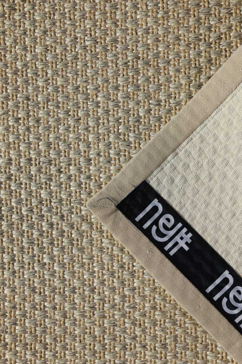 Panama Beige & White Sisal 2.6x7.5 feet Runner Rug - I MEAN DESIGN