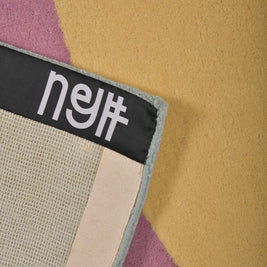 Stack Multicolour Wool 4x6 feet Rectangle Rug - I MEAN DESIGN