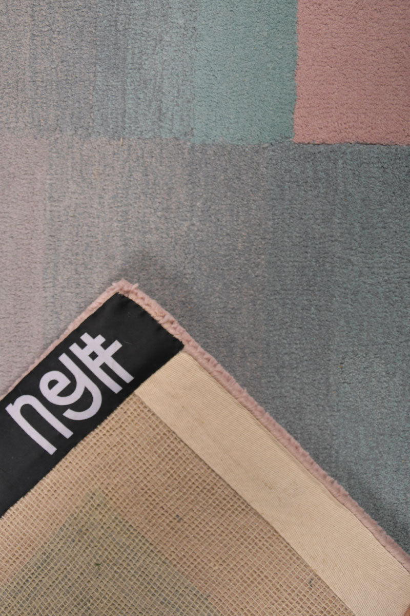 Horizon Multicolour Wool 4x6 feet Rectangle Rug - I MEAN DESIGN