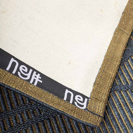 Fault Line Blue Sisal 5x8.5 feet Rectangle Rug - I MEAN DESIGN