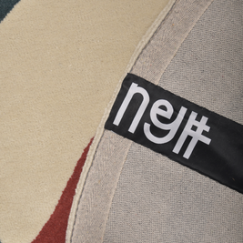 Whorl Multicolour Wool 6x6 feet Round Rug - I MEAN DESIGN