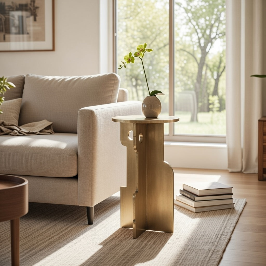 Bedouin Table Gold L