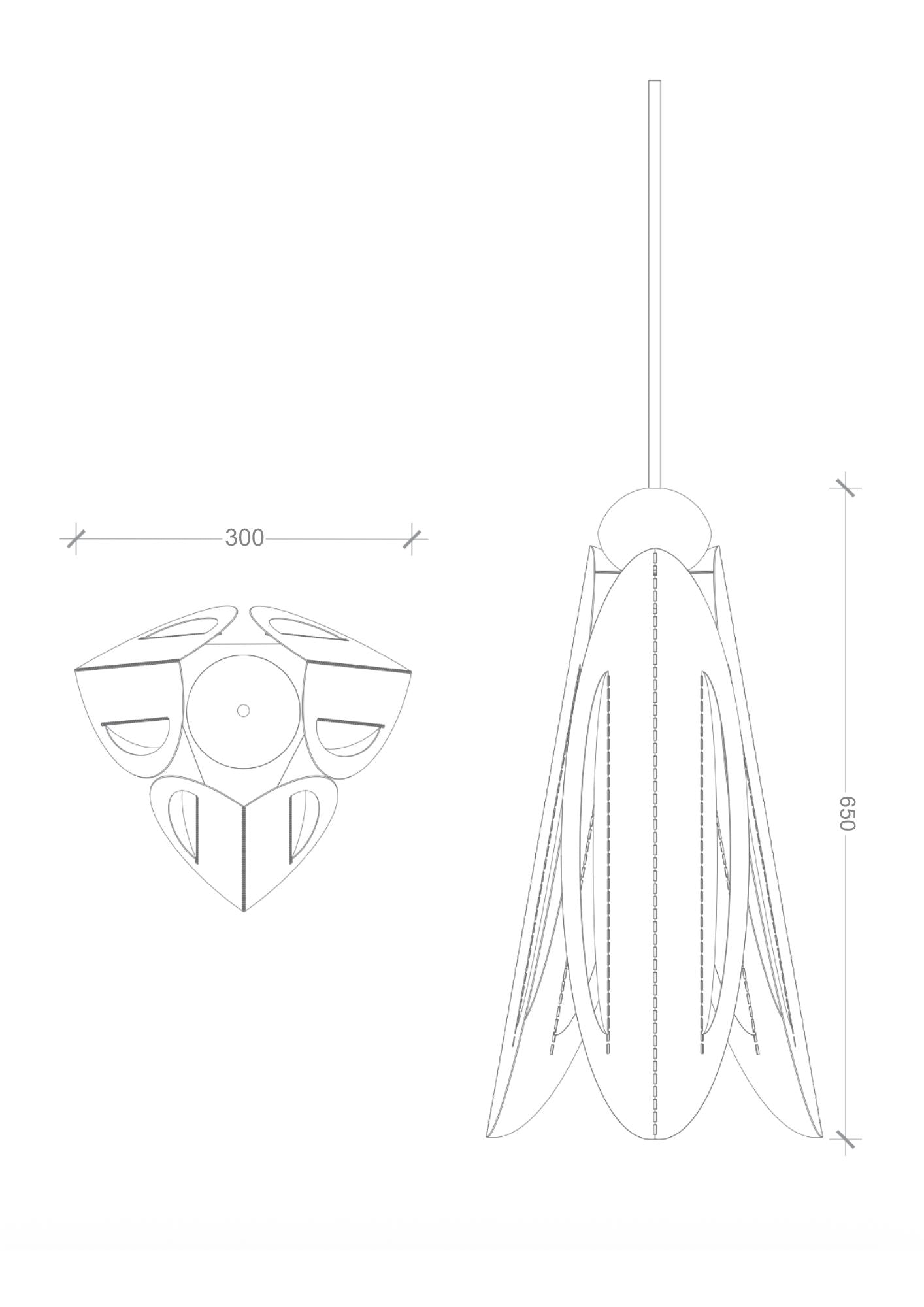 Beetle Pendant Light