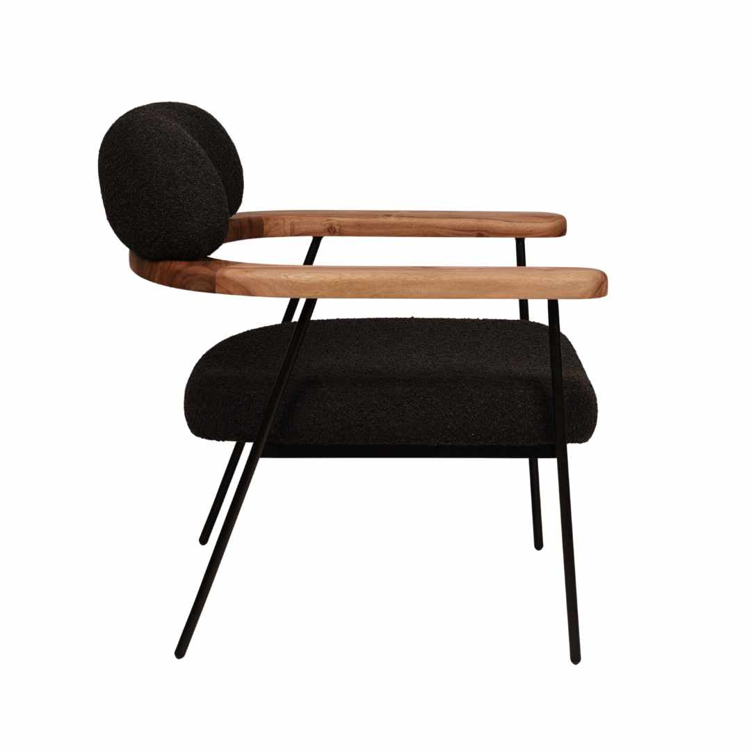 Bhima Arm Back Upholsted Lounge Chair