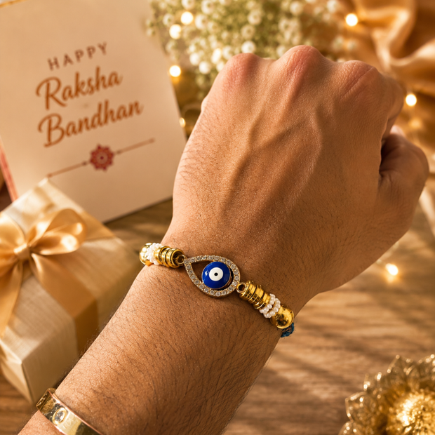 Perfect Jodi Rakhi Gift Hamper | Premium Bhai Bhabhi Rakhi Gift Set with Ceramic Tumbler - https://artecasa.in/
