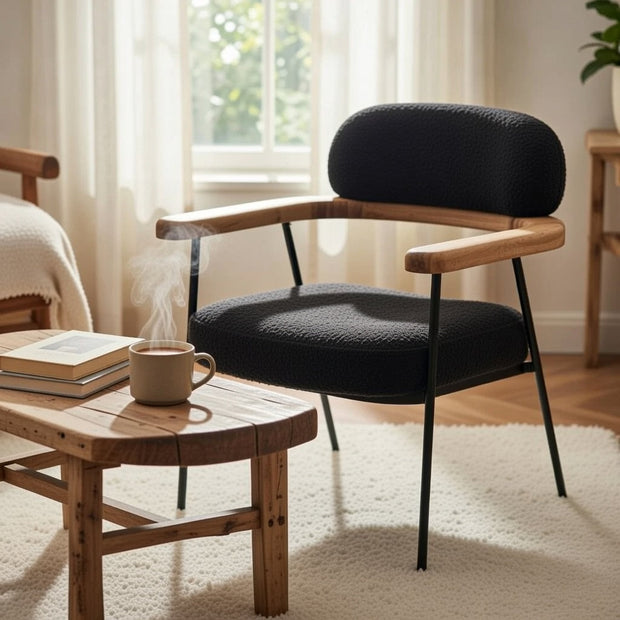Bhima Arm Back Upholsted Lounge Chair