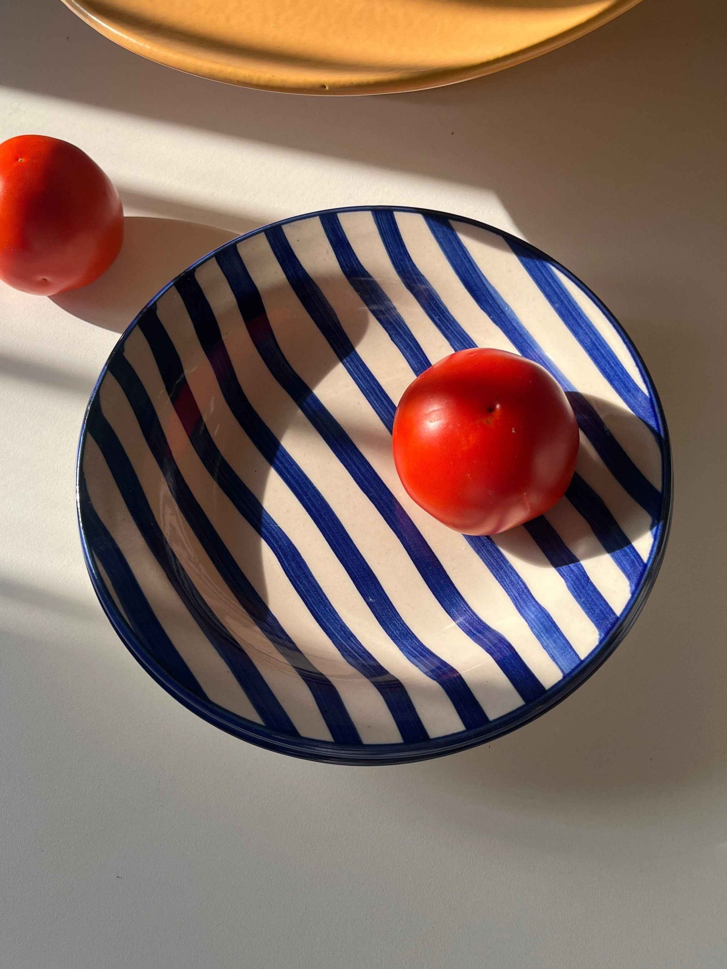 Blue Lagoon Pasta Plate - Single