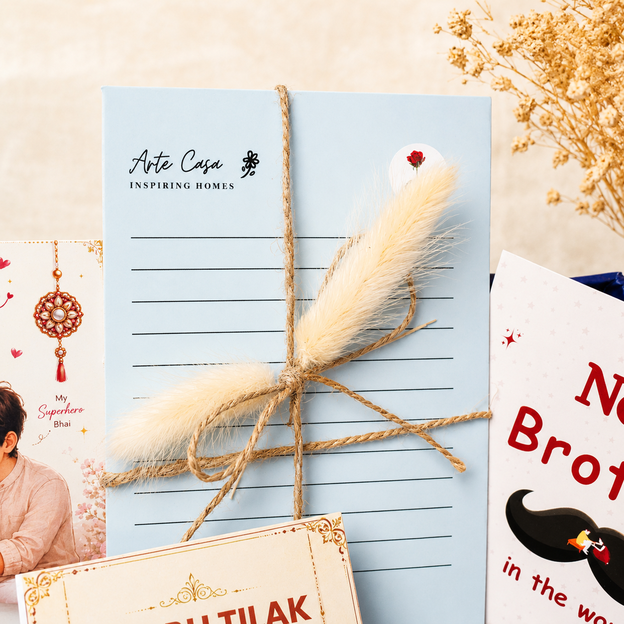 Artecasa Planter Paglu Bhabhi Rakhi Hamper | Premium Raksha Bandhan Gift Box - https://artecasa.in/