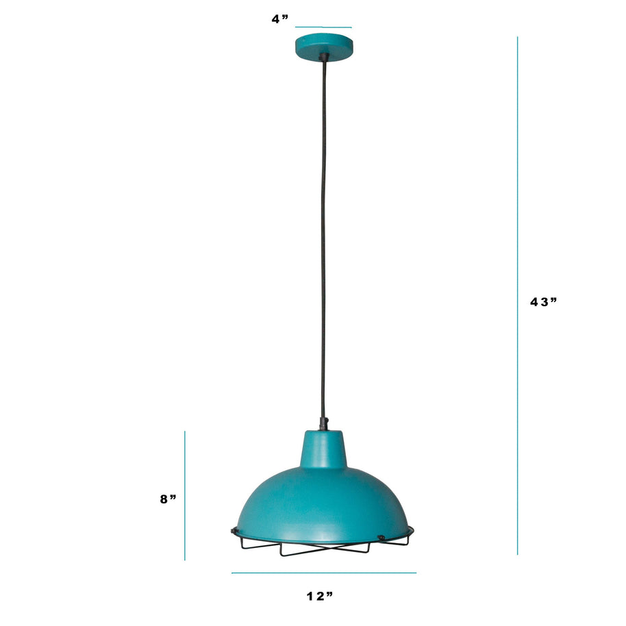blue hanging lamps online