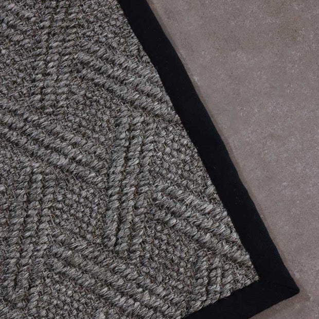 Diamond Grey Sisal 6x9 feet Rectangle Rug - I MEAN DESIGN