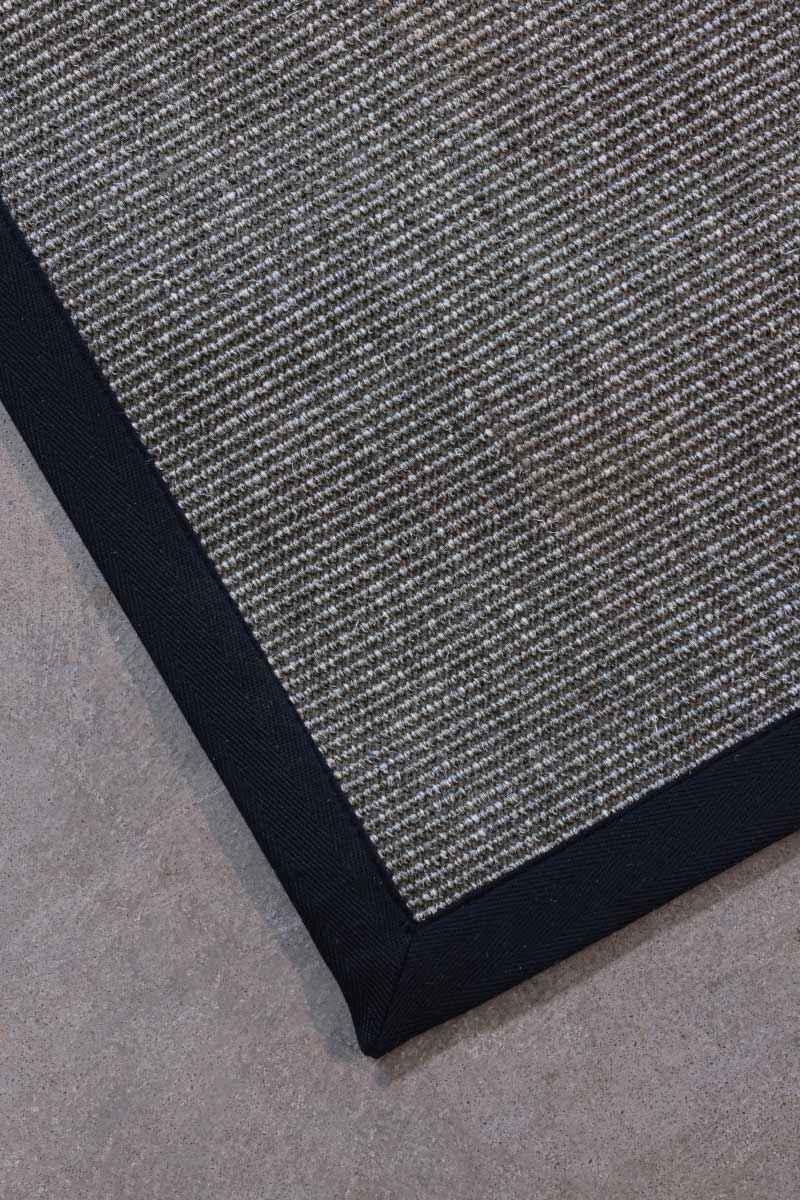 Anchor Grey Blended white Sisal 5x8 feet Rectangle Rug